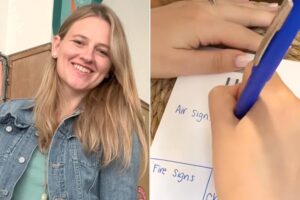 Professora Torna-se Viral Por Dividir Sala De Aula Por… Signos