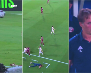 Julen Lopetegui Ficou Bastante Mal Tratado Após Levar Bolada Na Cara Julen Lopetegui Ficou Bastante Mal Tratado Após Levar Bolada Na Cara