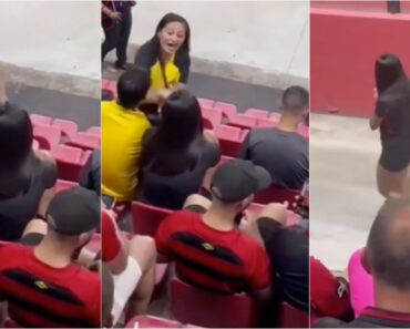 Mulher Apanha Marido a Traí-la Em Pleno Jogo e Sai Do Estádio Com a Amante Mulher Apanha Marido a Traí-la Em Pleno Jogo e Sai Do Estádio Com a Amante