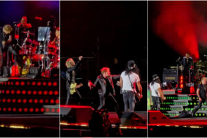 Axl Rose Abandona Palco Após Atirar Microfone e Pontapear Bateria Em Concerto Dos Guns N’ Roses
