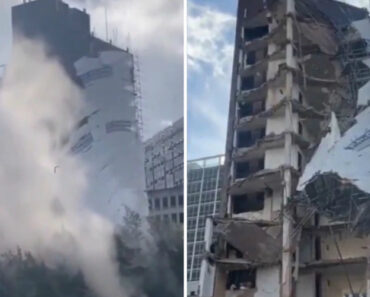 Edifício Em Manchester Colapsa Parcialmente. Não Há Feridos Edifício Em Manchester Colapsa Parcialmente. Não Há Feridos
