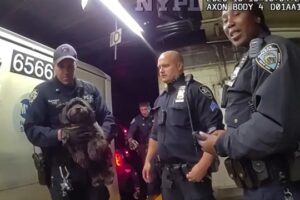 Cachorro Escondido Por Baixo De Metro é Salvo Pela Polícia De Nova Iorque