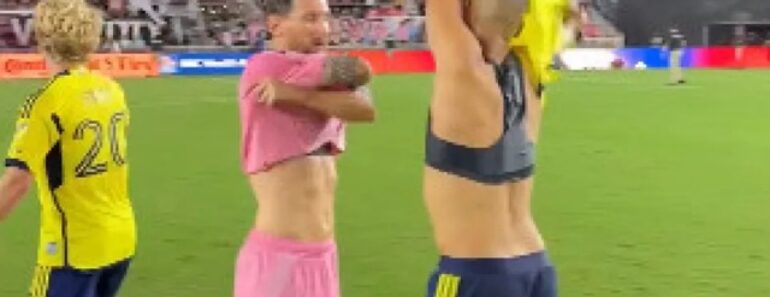 Messi “Abre o Livro” e Acaba a Noite a Trocar De Camisola Com… Ex-Benfica Messi “Abre o Livro” e Acaba a Noite a Trocar De Camisola Com… Ex-Benfica