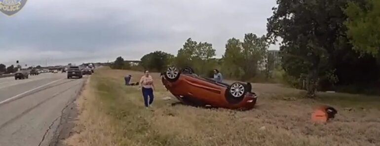 Bebé Resgatada Após Ficar Presa Debaixo De Carro Capotado No Texas Bebé Resgatada Após Ficar Presa Debaixo De Carro Capotado No Texas