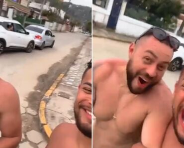 Mulheres Distraem-se Com 2 Homens Na Rua e Acabam Por Bater De Carro Mulheres Distraem-se Com 2 Homens Na Rua e Acabam Por Bater De Carro