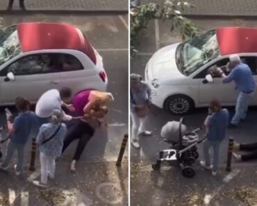 Discussão Bizarra Por Causa De Estacionamento Em Portugal