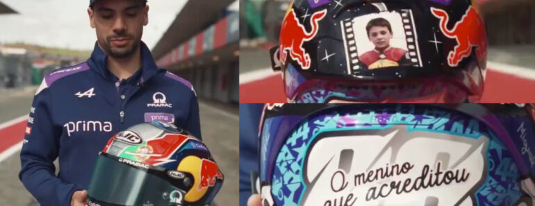 Último GP Em Casa: Miguel Oliveira Vai Correr Em Portimão Com Capacete Que Homenageia As Origens Último GP Em Casa: Miguel Oliveira Vai Correr Em Portimão Com Capacete Que Homenageia As Origens