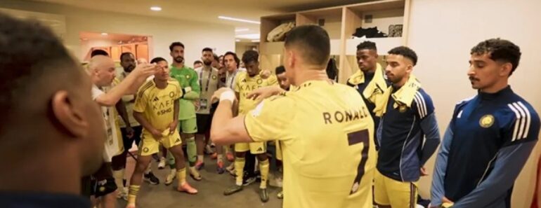 O Discurso De Cristiano Ronaldo Antes Da Última Vitória Do Al Nassr O Discurso De Cristiano Ronaldo Antes Da Última Vitória Do Al Nassr