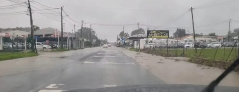 Mau Tempo. Fernão Ferro Volta a Inundar Com Chuva Intensa Mau Tempo. Fernão Ferro Volta a Inundar Com Chuva Intensa