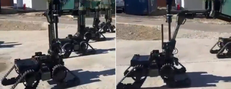 Militares Da Guardia Civil Espanhola Têm Quatro Novos Colegas Robôs Militares Da Guardia Civil Espanhola Têm Quatro Novos Colegas Robôs