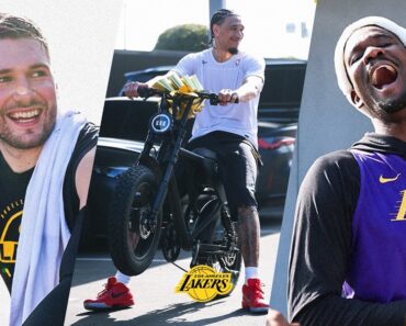 Luka Doncic Surpreende Colegas e Staff Dos Lakers Com Mais De 100 Bicicletas Elétricas Luka Doncic Surpreende Colegas e Staff Dos Lakers Com Mais De 100 Bicicletas Elétricas