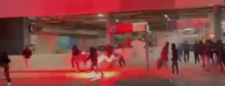 Adeptos Envolvidos Em Confrontos Violentos Antes De Jogo No Barreiro Adeptos Envolvidos Em Confrontos Violentos Antes De Jogo No Barreiro