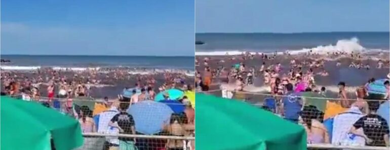 Onda “Gigante” Mata Uma Pessoa e Fere 35 Em Praia Na Argentina Onda “Gigante” Mata Uma Pessoa e Fere 35 Em Praia Na Argentina