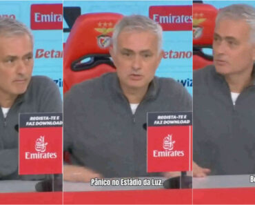 “Pânico No Estádio Da Luz”: Mourinho Reage Com Humor a Alarme Durante Conferência De Imprensa “Pânico No Estádio Da Luz”: Mourinho Reage Com Humor a Alarme Durante Conferência De Imprensa