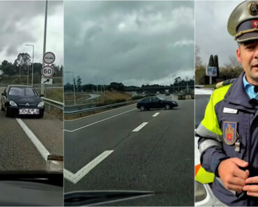 Vídeo Viral Leva GNR a Identificar Condutora Em Contramão Vídeo Viral Leva GNR a Identificar Condutora Em Contramão