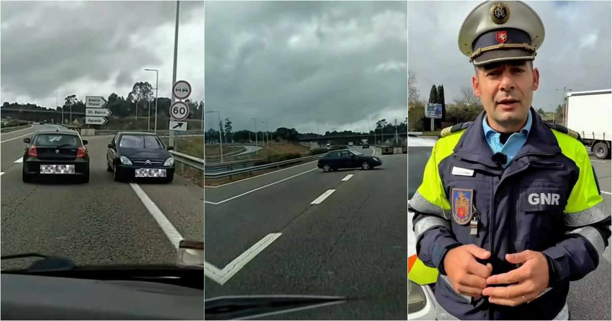 Vídeo Viral Leva Gnr A Identificar Condutora Em Contramão 
