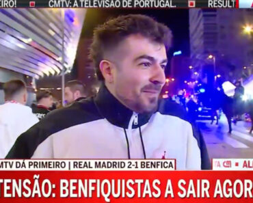 Adepto Do Sporting Que Procurava Amigo Após Jogo Do Benfica No Bernabéu Torna-se Viral Adepto Do Sporting Que Procurava Amigo Após Jogo Do Benfica No Bernabéu Torna-se Viral