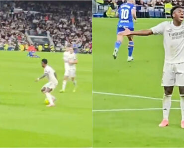 Vinícius Júnior Falha Drible e Reclama Com Adeptos Do Real Madrid Vinícius Júnior Falha Drible e Reclama Com Adeptos Do Real Madrid