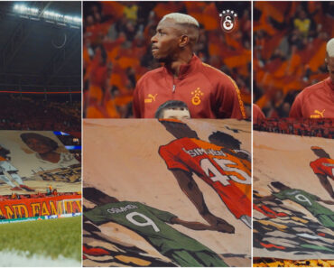 Victor Osimhen Chora Com Homenagem Dos Adeptos Do Galatasaray à Mãe Que Perdeu Em Criança Victor Osimhen Chora Com Homenagem Dos Adeptos Do Galatasaray à Mãe Que Perdeu Em Criança