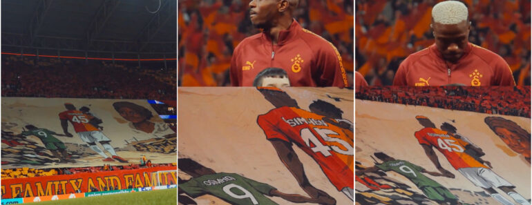 Victor Osimhen Chora Com Homenagem Dos Adeptos Do Galatasaray à Mãe Que Perdeu Em Criança Victor Osimhen Chora Com Homenagem Dos Adeptos Do Galatasaray à Mãe Que Perdeu Em Criança
