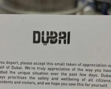 Dubai Surpreende Viajantes Com Despedida “Poderosa” e Prendas Dubai Surpreende Viajantes Com Despedida “Poderosa” e Prendas