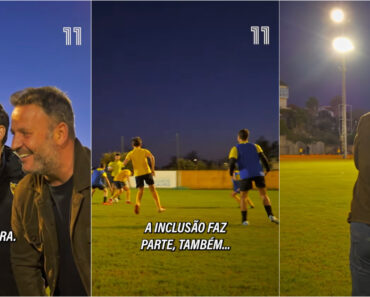 Cândido Costa Emociona-se Com a Lição De Inclusão Dada Pelo GD Soure Ao Jovem João Pedro Cândido Costa Emociona-se Com a Lição De Inclusão Dada Pelo GD Soure Ao Jovem João Pedro