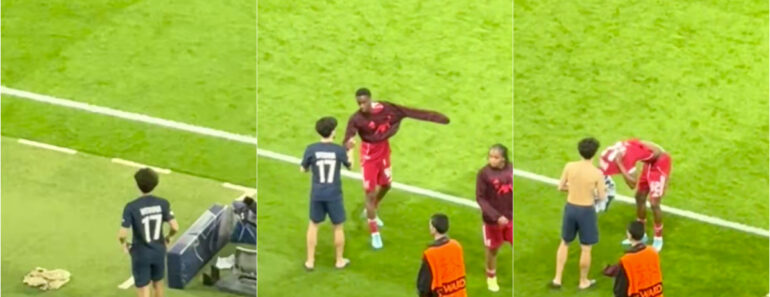 Vitinha Esperou 20 Minutos Para Cumprir Promessa a Jovem Jogador Do Liverpool Vitinha Esperou 20 Minutos Para Cumprir Promessa a Jovem Jogador Do Liverpool