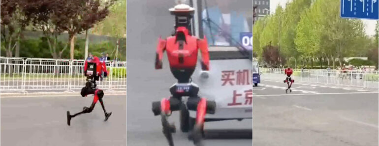 Robô Faz História Em Pequim e Corre Mais Rápido Do Que Qualquer Humano Robô Faz História Em Pequim e Corre Mais Rápido Do Que Qualquer Humano