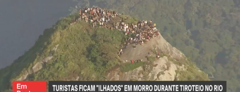 Turistas Ficaram “Presos” No Alto Do Morro Do Vidigal Enquanto Polícia Trocava Tiros Com Traficantes Armados Turistas Ficaram “Presos” No Alto Do Morro Do Vidigal Enquanto Polícia Trocava Tiros Com Traficantes Armados