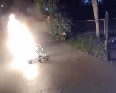 Cadeira De Rodas Elétrica Explode à Porta De Casa Na Florida Cadeira De Rodas Elétrica Explode à Porta De Casa Na Florida