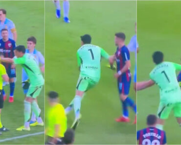 Guarda-Redes Expulso Perde a Cabeça e Agride Adversário Com Um Soco Em Espanha Guarda-Redes Expulso Perde a Cabeça e Agride Adversário Com Um Soco Em Espanha