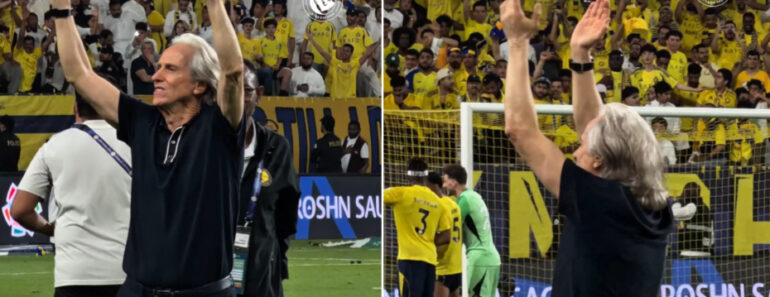 Dança De Campeão? Jorge Jesus Dá Que Falar Após Vitória Do Al Nassr Dança De Campeão? Jorge Jesus Dá Que Falar Após Vitória Do Al Nassr