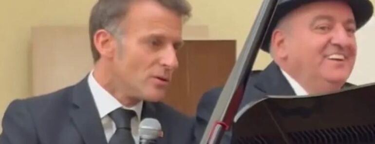 Macron Canta “La Bohème” e Primeiro-Ministro Arménio Toca Bateria Macron Canta “La Bohème” e Primeiro-Ministro Arménio Toca Bateria