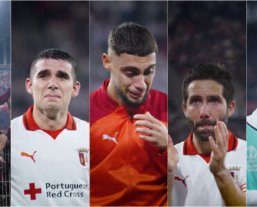 Jogadores Do Braga Emocionam-se Até Às Lágrimas Com Reação Dos Adeptos Na Alemanha Jogadores Do Braga Emocionam-se Até Às Lágrimas Com Reação Dos Adeptos Na Alemanha