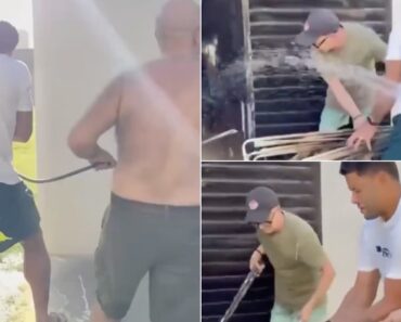 Hulk Ajuda a Combater Incêndio Na Casa Do Ex-Colega De Equipa Alan Franco Hulk Ajuda a Combater Incêndio Na Casa Do Ex-Colega De Equipa Alan Franco