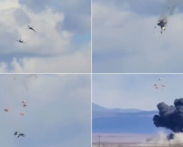 Quatro Pilotos Saem Ilesos Após Colisão De Dois Caças Da Marinha Dos USA Durante Demonstração Quatro Pilotos Saem Ilesos Após Colisão De Dois Caças Da Marinha Dos USA Durante Demonstração