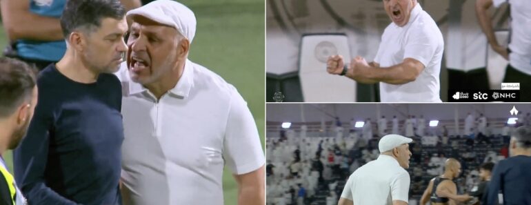 Sérgio Conceição Perde e Acaba Provocado Pelo Técnico Do Al Shabab Sérgio Conceição Perde e Acaba Provocado Pelo Técnico Do Al Shabab