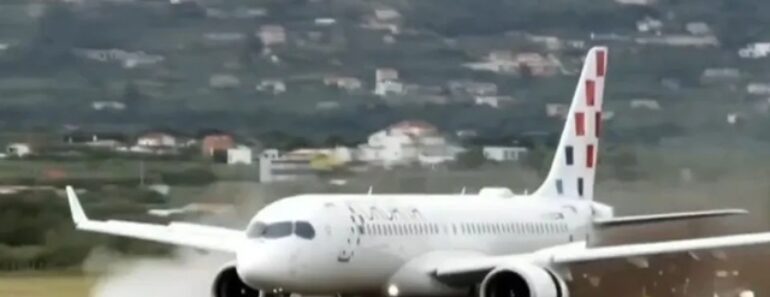 Vídeo Mostra Caos Enquanto Avião Aborta Descolagem Na Croácia Vídeo Mostra Caos Enquanto Avião Aborta Descolagem Na Croácia