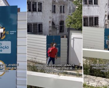 Empresa Cria “Olho Mágico” Para Espiões De Obras Em Leiria Empresa Cria “Olho Mágico” Para Espiões De Obras Em Leiria