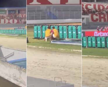 Jogadores Escondem-se Do Árbitro Na Tentativa De Evitar o Cartão Amarelo Jogadores Escondem-se Do Árbitro Na Tentativa De Evitar o Cartão Amarelo