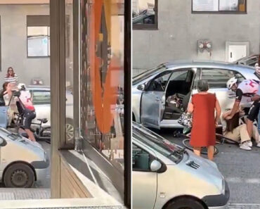 Ciclista Agride Violentamente Condutora Após Discussão Em Matosinhos Ciclista Agride Violentamente Condutora Após Discussão Em Matosinhos