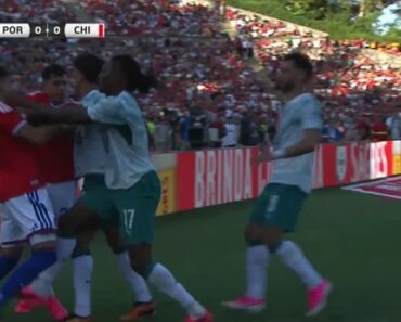 A Confusão Que Motivou a Expulsão De Rafael Leão No Portugal-Chile A Confusão Que Motivou a Expulsão De Rafael Leão No Portugal-Chile