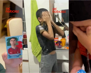 As Melhores Reações De Crianças Ao Receberem Um Cromo De Cristiano Ronaldo As Melhores Reações De Crianças Ao Receberem Um Cromo De Cristiano Ronaldo