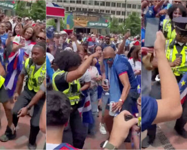 Polícias De Boston Surpreendem Ao Dançar Com Adeptos De Cabo Verde Polícias De Boston Surpreendem Ao Dançar Com Adeptos De Cabo Verde