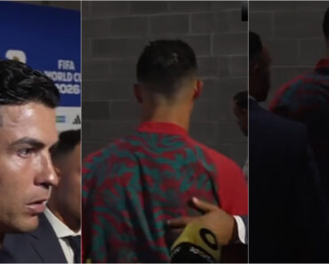 Ronaldo Responde à Letra a Pergunta De Jornalista Sobre o Hat-Trick De Messi Ronaldo Responde à Letra a Pergunta De Jornalista Sobre o Hat-Trick De Messi