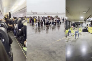 Vídeo Mostra o Momento Em Que Passageiros Sentem Sismo Dentro De Um Avião No Aeroporto