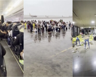 Vídeo Mostra o Momento Em Que Passageiros Sentem Sismo Dentro De Um Avião No Aeroporto Vídeo Mostra o Momento Em Que Passageiros Sentem Sismo Dentro De Um Avião No Aeroporto