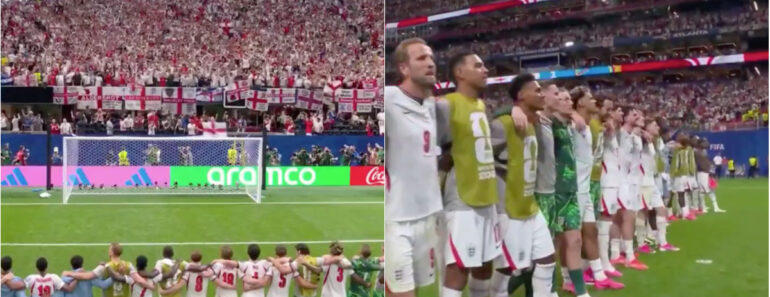 Inglaterra Celebra Passagem Aos Oitavos a Cantar “Wonderwall” Dos Oasis Com Os Adeptos Inglaterra Celebra Passagem Aos Oitavos a Cantar “Wonderwall” Dos Oasis Com Os Adeptos