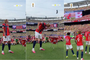 Haaland Liderou a Celebração Mais Memorável Do Mundial Após Vitória Da Noruega Frente Ao Brasil