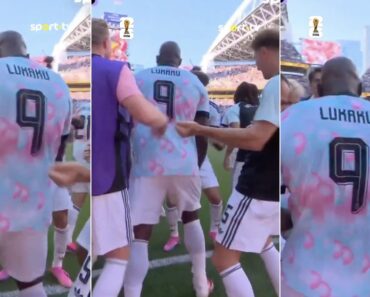 Bélgica Não Deixa Passar Em Branco o ‘Caso Balogun’ e Festejam Vitória Com Dança à Donald Trump Bélgica Não Deixa Passar Em Branco o ‘Caso Balogun’ e Festejam Vitória Com Dança à Donald Trump